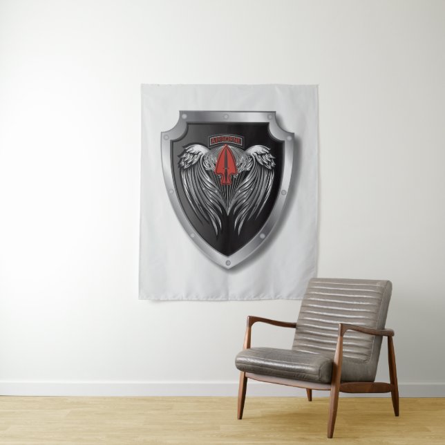 Ultra-Cool Wings Special Ops Patch Tapestry (In Situ)