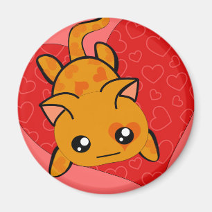 Ultra Cute Kawaii Anime Kitty Magnet
