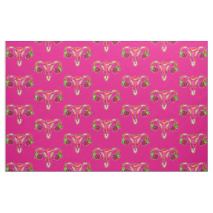 Ultra Cute Uterus Fabric