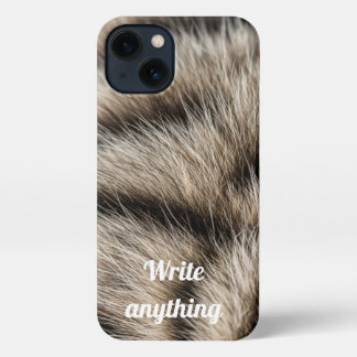 Ultra Fuzzy Cat Texture Phone Case – Cosy-Core 