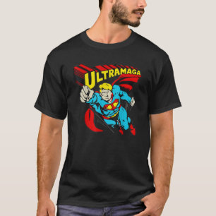 Ultra MAGA 2024 Funny Pro Trump Maga Super Vintage T-Shirt