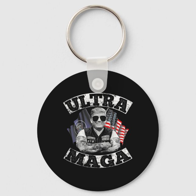 Ultra MAGA 76 Key Ring (Front)