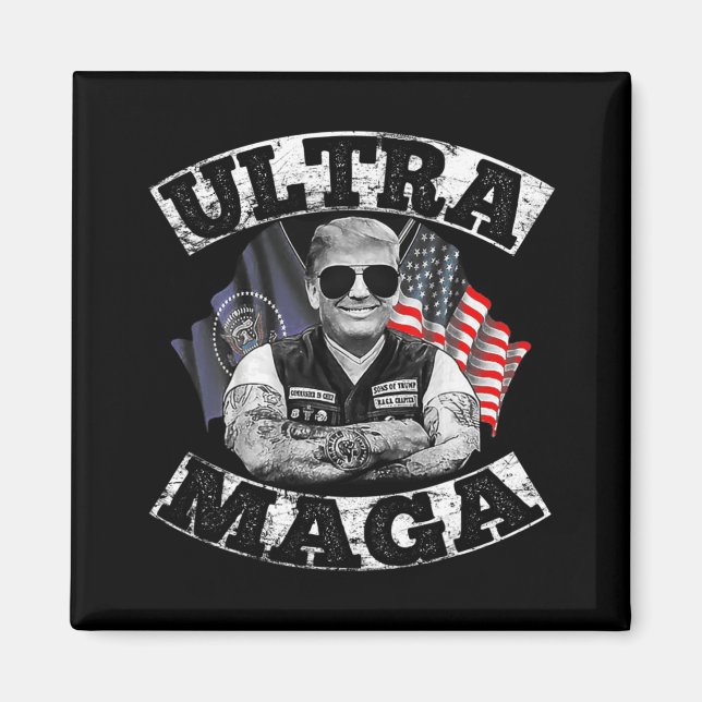 Ultra MAGA 76 Magnet (Front)