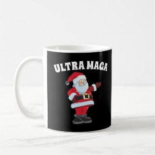 ULTRA MAGA CHRISTMAS TRUMP COFFEE MUG CUP