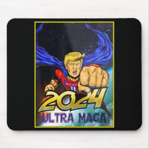 Ultra MAGA Fun Pro Trump Maga Super Ultra Maga Mouse Pad