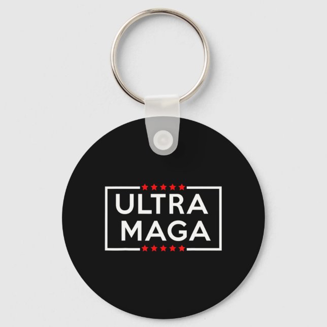 Ultra Maga  Key Ring (Front)