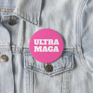 Ultra MAGA Pink Women for Trump  7.5 Cm Round Badge