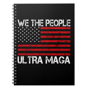 Ultra Maga Pro Trump 2024 Funny Republican Notebook
