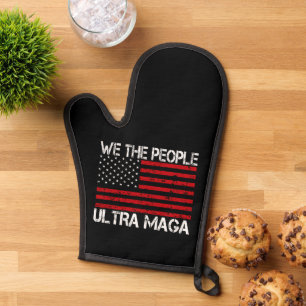 Ultra Maga Pro Trump 2024 Funny Republican Oven Mitt