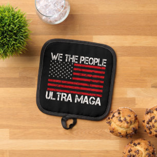 Ultra Maga Pro Trump 2024 Funny Republican Pot Holder