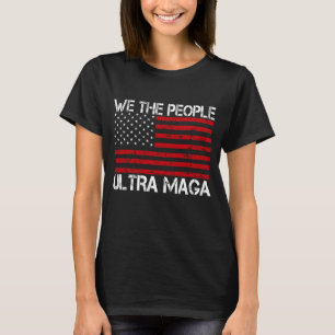 Ultra Maga Pro Trump 2024 Funny Republican  T-Shirt