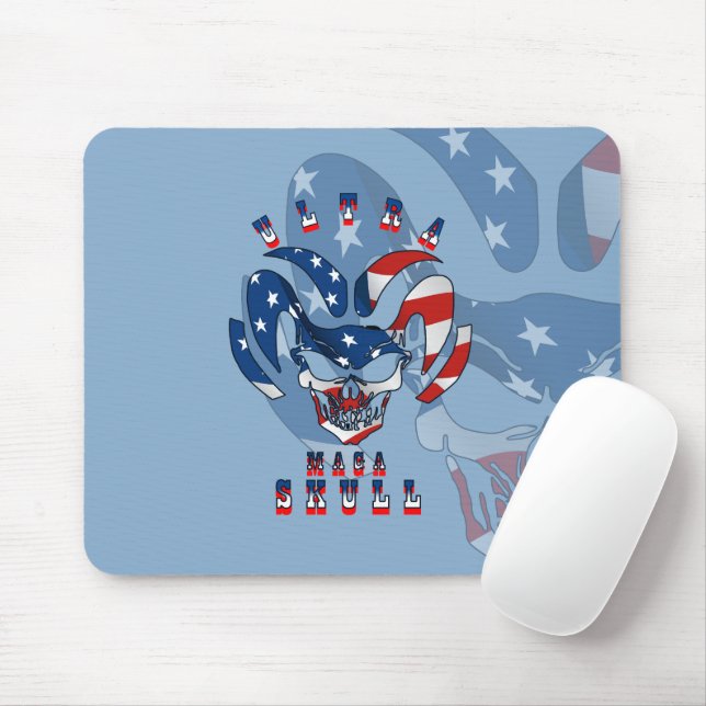 Ultra Maga Skull | Mouse Pad (With Mouse)