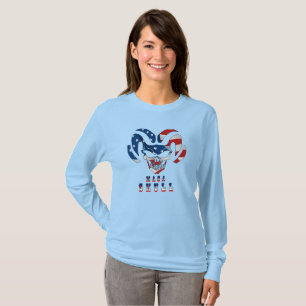 Ultra Maga Skull Women's Long Sleeve T-Shirt