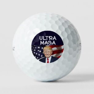 ULTRA MAGA TRUMP GOLF BALLS