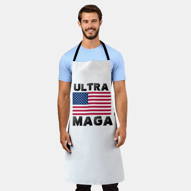 ULTRA MAGA TRUMP KITCHEN APRONS (Worn)