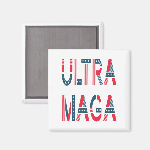 Ultra MAGA Trump Patriotic Republican Conservative Magnet