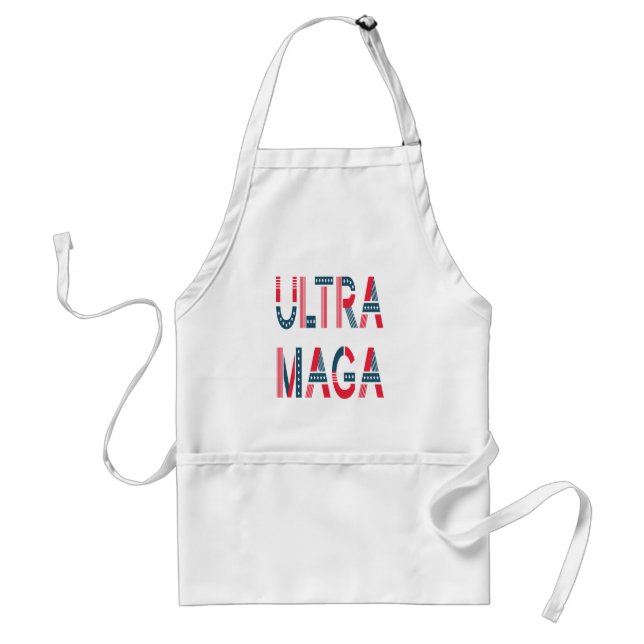 Ultra MAGA Trump Patriotic Republican Conservative Standard Apron (Front)