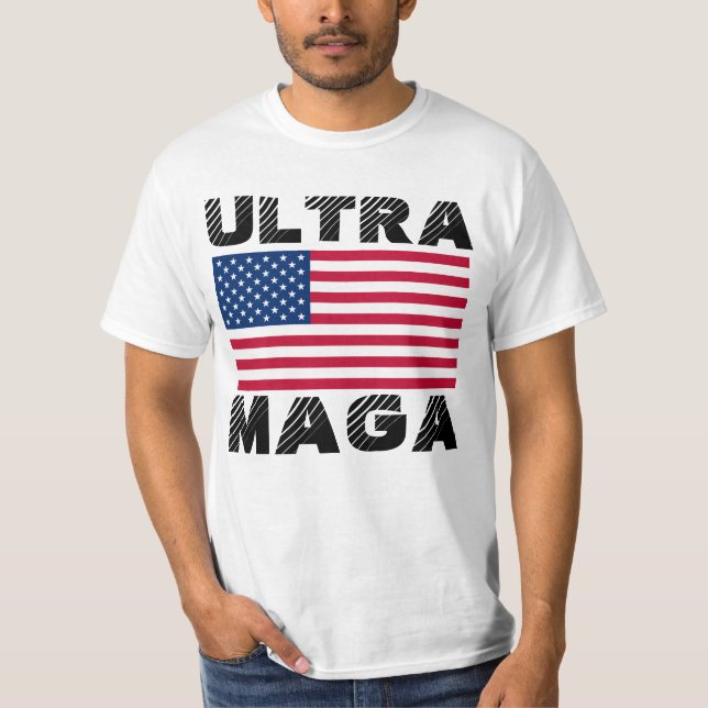 ULTRA MAGA TRUMP T-SHIRT (Front)