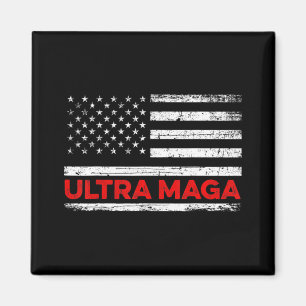 Ultra Maga United State flag Magnet