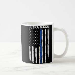 Ultra Maga US Flag Proud Ultra Maga  Coffee Mug