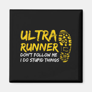 Ultra Marathon Design For A Ultra Marathon Runner  Magnet