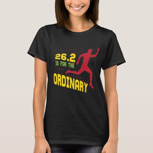 Ultra Marathon Running Runner Funny T-shirt Gift (Front)