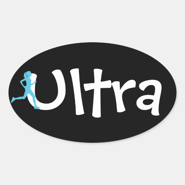 Ultra Marathon Sticker (Front)