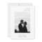 Ultra Minimal Modern Typography Photo Wedding