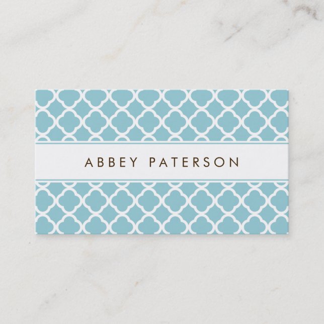 Ultra Modern Calling Card (Front)