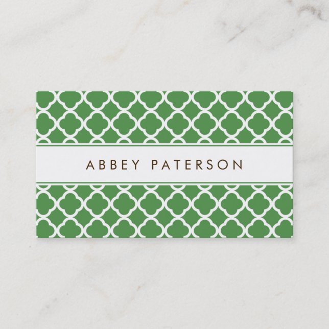 Ultra Modern Calling Card (Front)