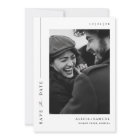 Ultra Modern Minimalist Typography Photo Wedding