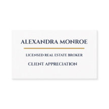 Ultra-Modern Real Estate Client Appreciation