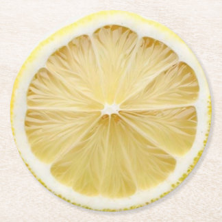 Ultra Realism Lemon Slice Beverage Coaster