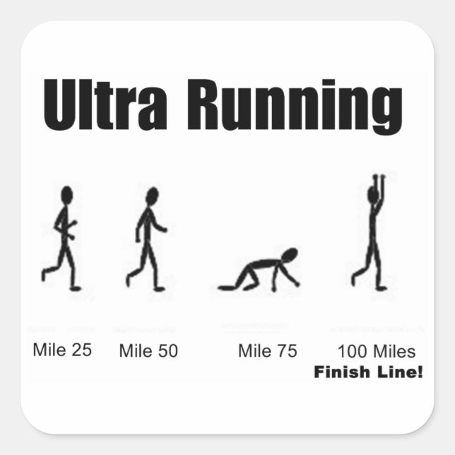 "Ultra-Running" sticker (Front)