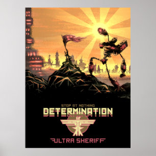 Ultra Sheriff - Determination Poster