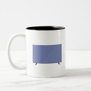 Ultra Slim Led Tv Two-Tone Coffee Mug