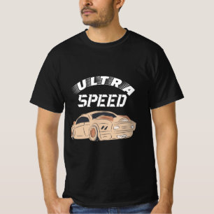 Ultra Speed Automotive Theme T-Shirt