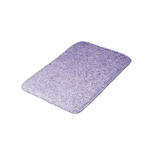 Ultra violet light purple glitter sparkles bath mat