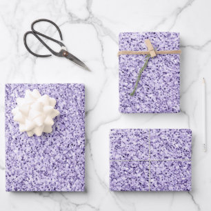 Ultra violet light purple glitter sparkles  wrapping paper sheet