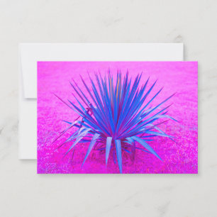 Ultra-Violet Plant Greeting Card