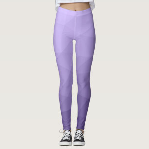 Ultra violet purple geometric mesh pattern leggings