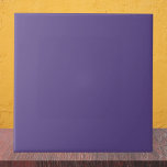 Ultra Violet Purple Solid Color Ceramic Tile<br><div class="desc">Ultra Violet Purple Solid Color</div>