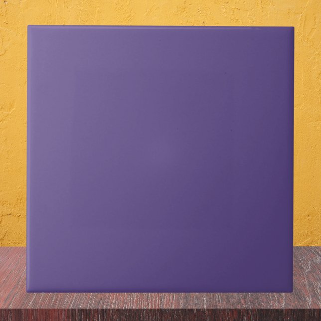 Ultra Violet Purple Solid Color Ceramic Tile (Creator Uploaded)