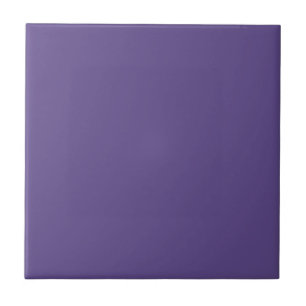 Ultra Violet Purple Solid Colour Ceramic Tile