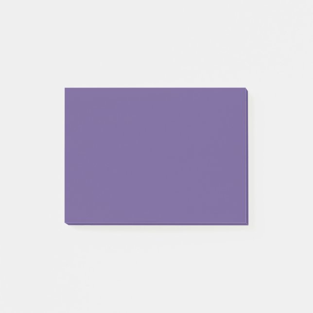 Ultra Violet Purple Solid Colour Post-it Notes (Front)