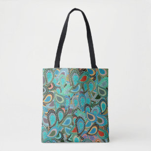 Ultrafashionable fabric: abstract seamless motif. tote bag