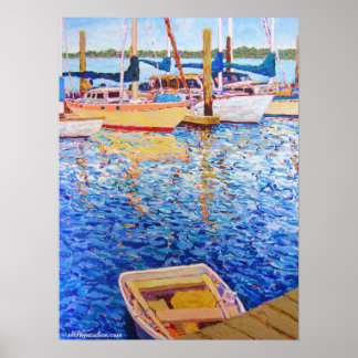 "Ultramarine Blue" Poster