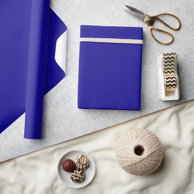 Ultramarine Matte Wrapping Paper (Crafts)