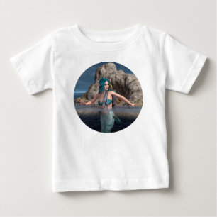Ultramarine Mermaid Baby T-Shirt