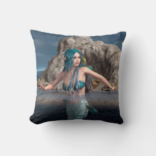 Ultramarine Mermaid Cushion